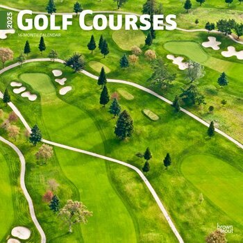 Calendrier 2025 Les Plus Beaux Parcours de Golf