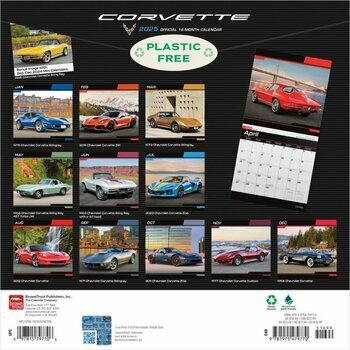 Calendrier 2025 Voitures Chevrolet Corvette