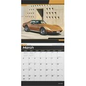 Calendrier 2025 Voitures Chevrolet Corvette