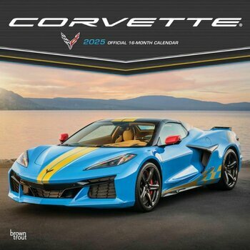 Calendrier 2025 Voitures Chevrolet Corvette