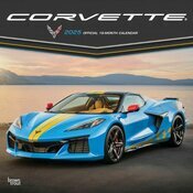 Calendrier Mural 2025 Voitures Chevrolet Corvette