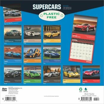 Calendrier 2025 Voitures de Rêve Supercars 