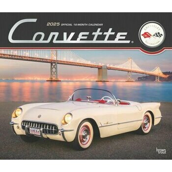 Calendrier Deluxe 2025 Voitures Chevrolet Corvette