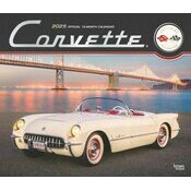 Calendrier Mural Deluxe 2025 Voitures Chevrolet Corvette