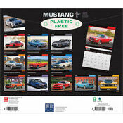 Calendrier Papier Deluxe 2025 Voiture Mustang