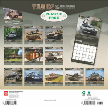 Calendrier 2025 Tanks Militaires