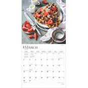 Calendrier 2025 Cuisine Colore et  Gourmande 