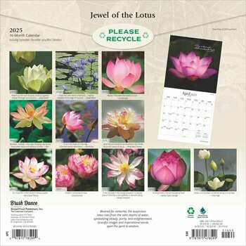 Calendrier 2025 Beauté des Fleurs de Lotus