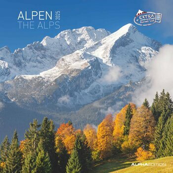 Calendrier 2025 Alpes Montagnes Superbes