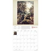 Calendrier 2025 Arthur Rackham Age d'Or