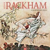 Calendrier Mural 2025 Arthur Rackham Age d'Or