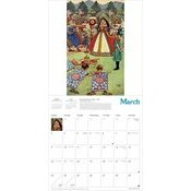 Calendrier 2025 Alice aux Pays des Merveilles Illustrations