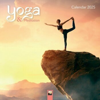 Calendrier 2025 Yoga Postures et Méditation