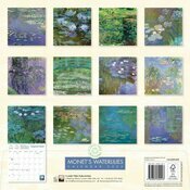 Calendrier Papier 2025 Collection de Nymphas de Claude Monet