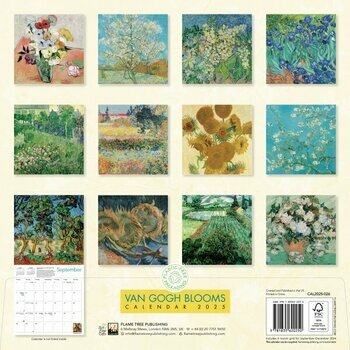 Calendrier 2025 Arbres en Fleurs Vincent Van Gogh