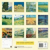 Calendrier Papier 2025 Paysages de Vincent Van Gogh