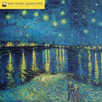 Calendrier 2025 Paysages de Vincent Van Gogh