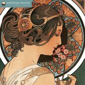 Calendrier Mural 2025 Art Nouveau Alphonse Mucha