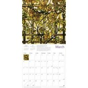 Calendrier 2025 Vitraux Louis Comfort Tiffany