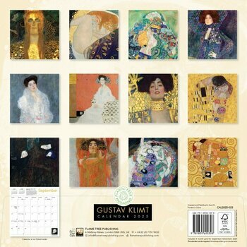 Calendrier 2025 Portraits Gustave Klimt