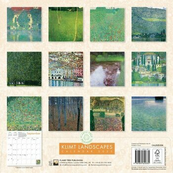 Calendrier 2025 Paysage et Nature Gustave Klimt