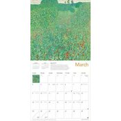 Calendrier 2025 Paysage et Nature Gustave Klimt