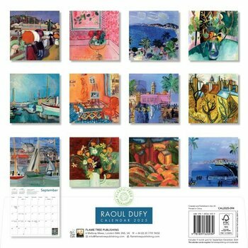 Calendrier 2025 Raoul Dufy Fauvisme