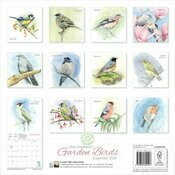 Calendrier Papier 2025 Dessins Oiseaux du Jardin Chris Pendleton