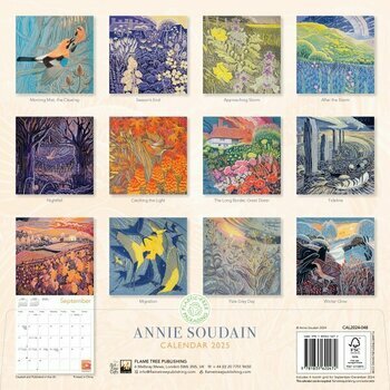 Calendrier 2025 Campagne Nature Annie Soudain