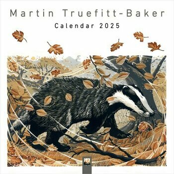 Calendrier 2025 Animaux Forêt Martin Truefitt-Baker