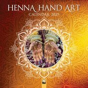 Calendrier Mural 2025 Art du Henn Mehndi