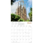 Calendrier 2025 Architectures Antoni Gaudi