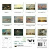 Calendrier Papier 2025 Paysages Bord de Mer William Turner