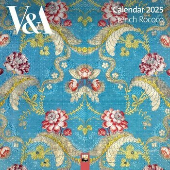 Calendrier 2025 Design Style Rococo Français