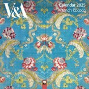 Calendrier Mural 2025 Design Style Rococo Franais