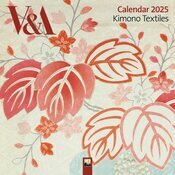 Calendrier Mural 2025 Kimono Textile Japonais