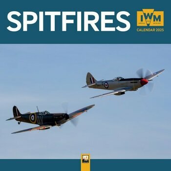 Calendrier 2025 Avions Spitfires Emblématiques Militaires