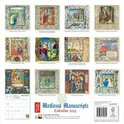 Calendrier Papier 2025 Manuscrits Mdivaux Enluminures