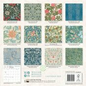 Calendrier Papier 2025 Design Motifs William Morris