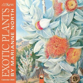 Calendrier 2025 Dessins Fleurs Exotiques Marianne North