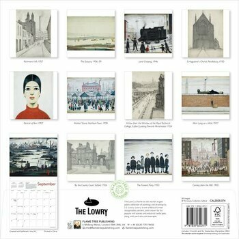 Calendrier 2025 LS Lowry Paysages Urbains