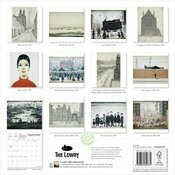 Calendrier Papier 2025 LS Lowry Paysages Urbains