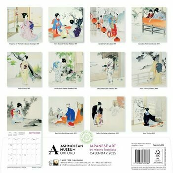 Calendrier 2025 Art Japonais Mizuno Toshikata