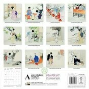 Calendrier Papier 2025 Art Japonais Mizuno Toshikata