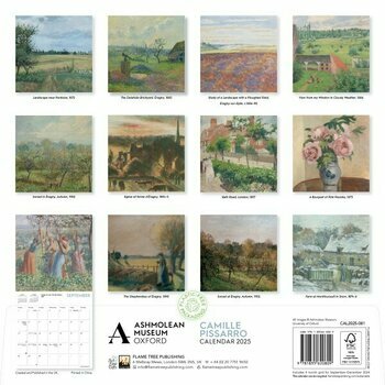 Calendrier 2025 Camille Pissarro Impressionniste