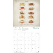 Calendrier 2025 Dessins Rtro Ptisserie et Cuisine Mrs Beeton