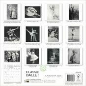 Calendrier Papier 2025 Icnes Ballets de Danse Classiques