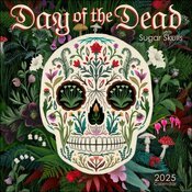 Calendrier Mural 2025 Jour des Morts Gothique Mexicains