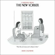 Calendrier Mural 2025 Cartoons The New Yorker Dessins Satiriques