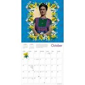 Calendrier 2025 Frida Kahlo Portraits Colors